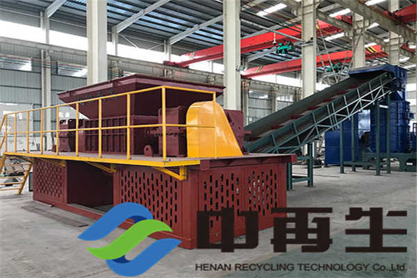 大型撕碎機生產線讓廢舊金屬的再利用提高效率